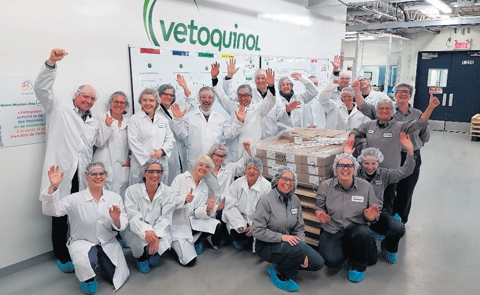 Employés de Vetoquinol Princeville